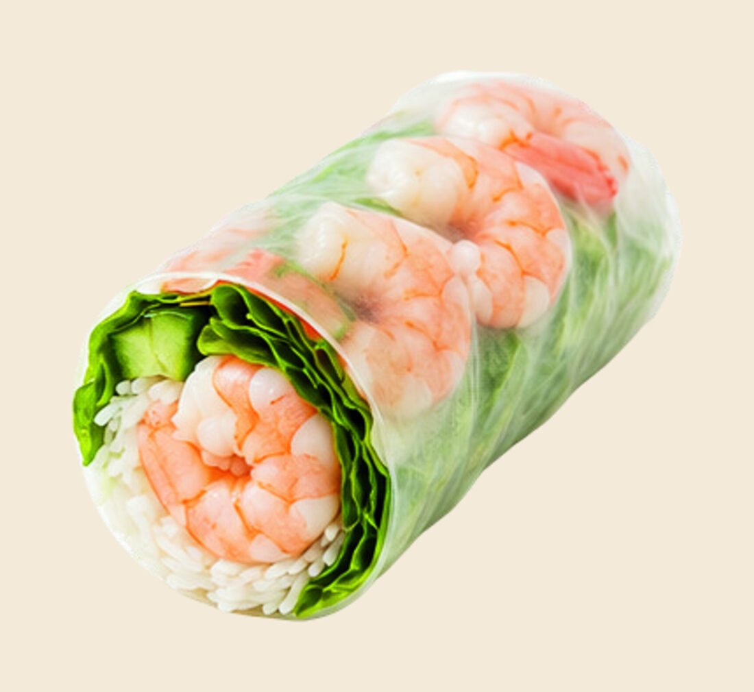Rouleaux de printemps aux crevettes fraîches